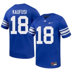 Ace Kaufusi Limited BYU Cougars College Football Men Royal #18 Jersey 971676-341