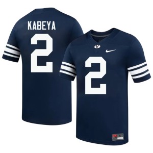 Jonathan Kabeya #2 College Football The Y Navy 2026 Mens Jerseys 823670-120