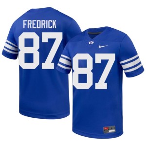Matthew Fredrick #87 Men's Royal College Football 2026 Cougs Jersey 738390-423