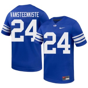 Payton VanSteenkiste #24 Cougars College Football Royal Men 2026-27 Jersey 782559-439