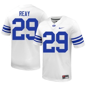 Rowan Reay #29 Alumni BYU White Men College Football Jersey 808883-810
