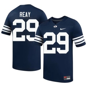 Rowan Reay #29 Men Brigham Young University Cougars Navy College Football NCAA Jerseys 220090-821