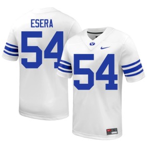 Siale Esera #54 2026-27 College Football BYU White Mens Jerseys 632114-332
