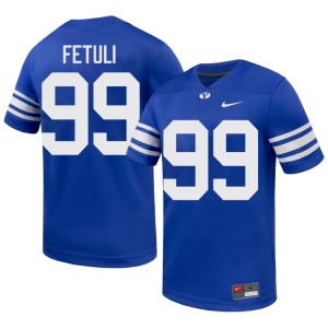 Ulavai Fetuli Mens Royal Limited College Football Cougars #99 Jersey 315434-169