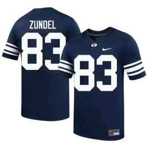 Will Zundel #83 Alumni Navy College Football Brigham Young University Cougars Men Jerseys 461450-541