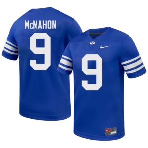 Jim McMahon Player #9 The Y Men Royal College Football Jerseys 120435-262