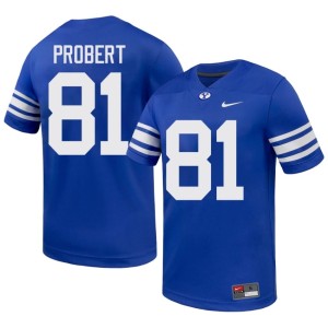 Marion Probert Alumni #81 Royal Men College Football The Y Jersey 421534-553