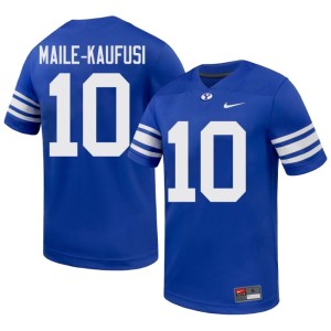 Orion Maile-Kaufusi College Football Game BYU Men's #10 Royal Jersey 909508-456