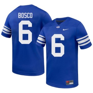 Robbie Bosco Cougs University Men's Royal College Football #6 Jersey 383581-888