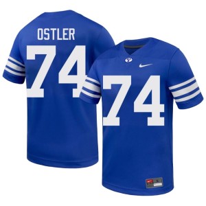 Trevin Ostler College Football Royal #74 Men 2026 BYU Cougs Jersey 573190-929