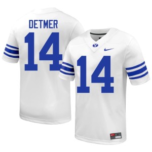 Ty Detmer White #14 College Football The Y 2026 Men's Jerseys 344221-732