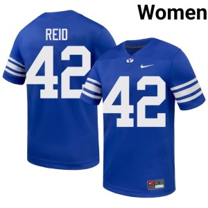 Adney Reid #42 Royal Womens BYU Cougars 2026-27 College Football Jersey 412564-620