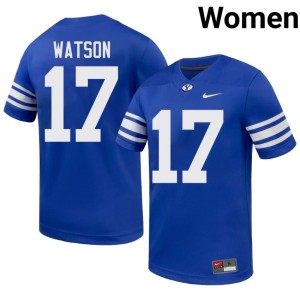 Enoch Watson Women #17 Royal 2026 College Football Cougs Jersey 272826-291