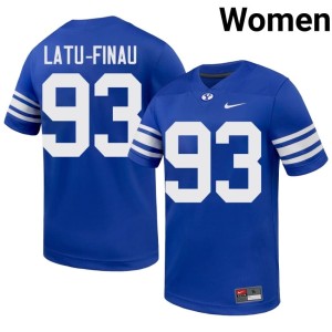 Kelepi Latu-Finau Royal 2026 The Y Womens College Football #93 Jerseys 850303-354