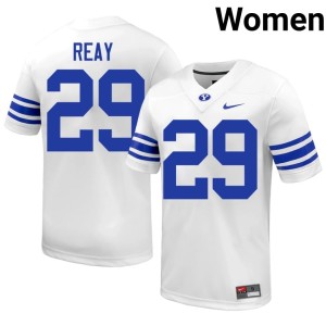 Rowan Reay The Y College Football #29 Women 2026 White Jerseys 873130-147