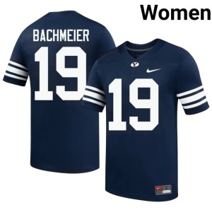 Tiger Bachmeier Navy College Football #19 Womens 2026-27 Cougs Jerseys 118137-803
