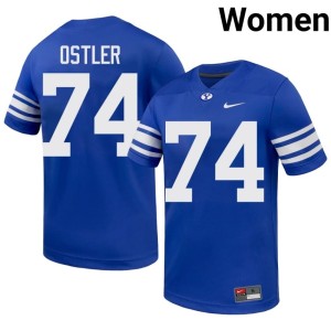 Trevin Ostler Women's 2026-27 #74 College Football Cougars Royal Jersey 154964-404