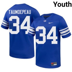Daniel Taumoepeau Royal #34 Cougars Youth College Football Stitched Jersey 840442-774
