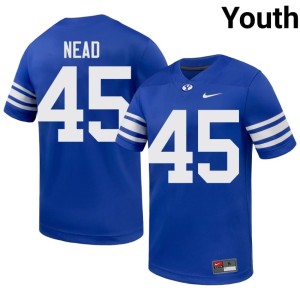 Keayen Nead Royal Youth Cougs Game College Football #45 Jerseys 848098-989