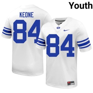 Kila Keone Youth 2026-27 Go Cougars White College Football #84 Jersey 644920-924