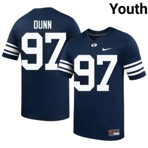 Matthias Dunn College Football #97 BYU Cougs Youth Navy 2026 Jersey 901343-309