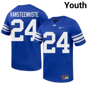 Payton VanSteenkiste Player #24 Go Cougars Royal Youth College Football Jerseys 415804-635