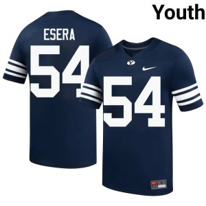 Siale Esera Youth High School College Football Navy BYU Cougars #54 Jerseys 768801-417