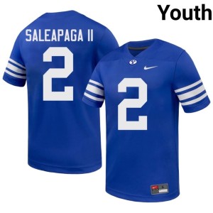 Roger Saleapaga II #2 2026 Royal Youth BYU Cougars College Football Jerseys 690575-579